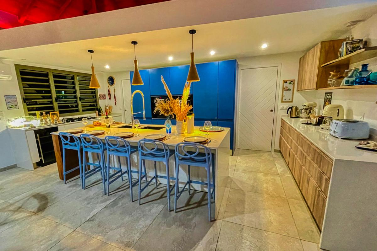 A louer villa piscine Saint François Guadeloupe_cuisine