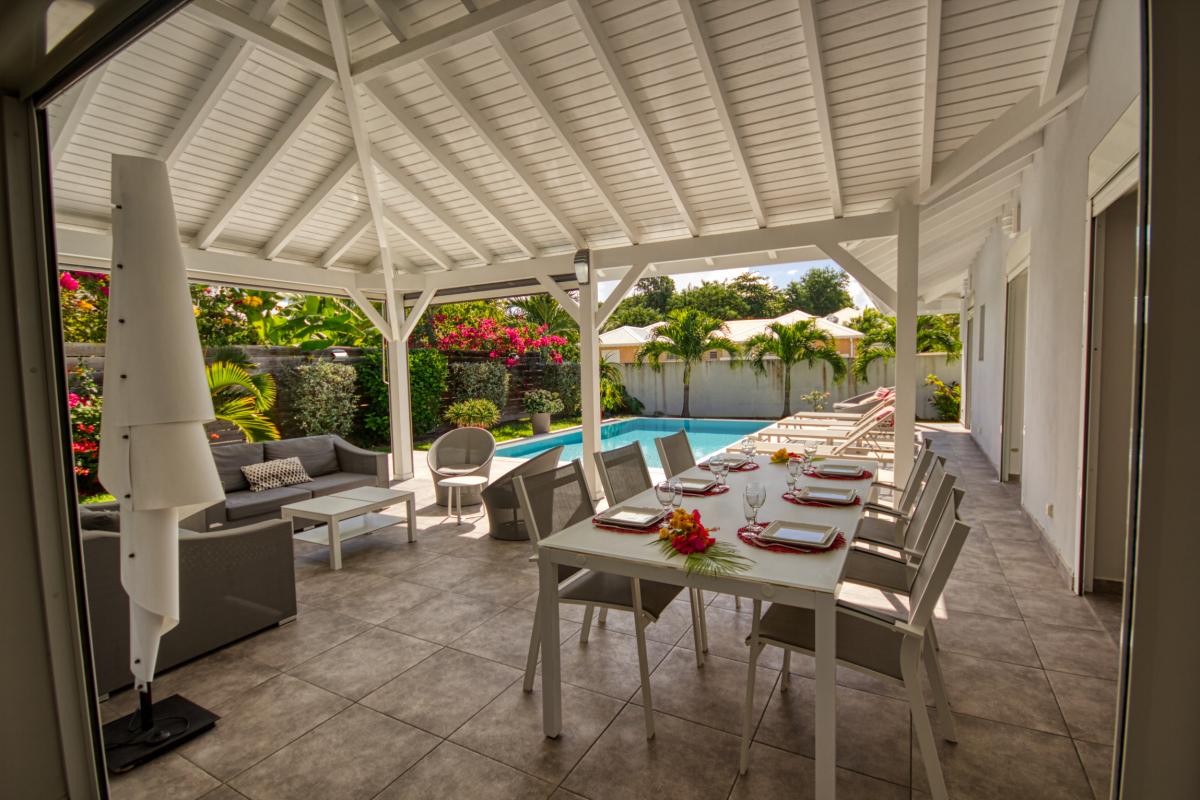 Location villa 3 chambres 6 personnes avec piscine à St françois en Guadeloupe