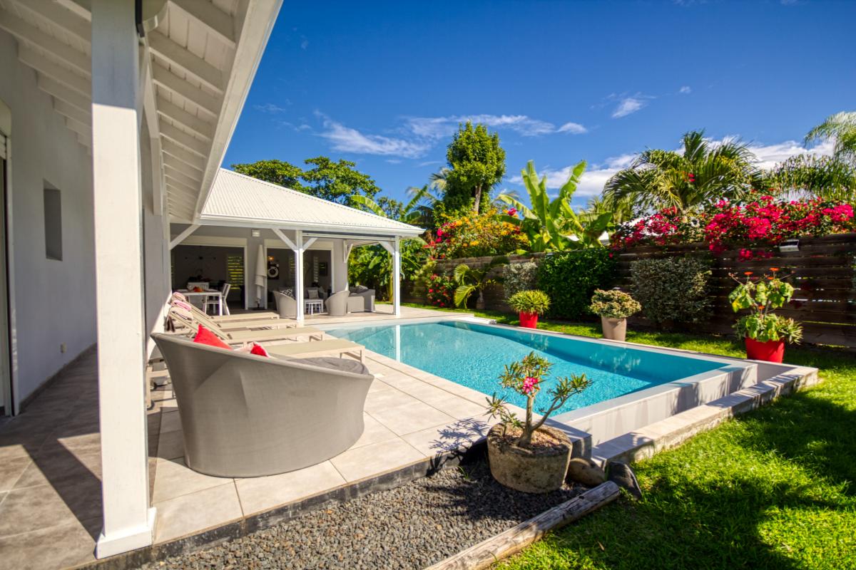Location villa 3 chambres 6 personnes avec piscine à St françois en Guadeloupe