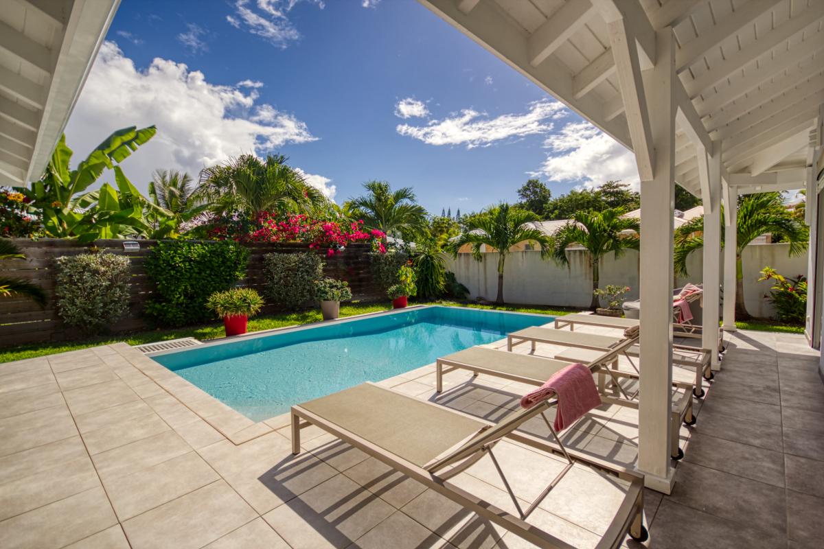 Location villa 3 chambres 6 personnes avec piscine à St françois en Guadeloupe