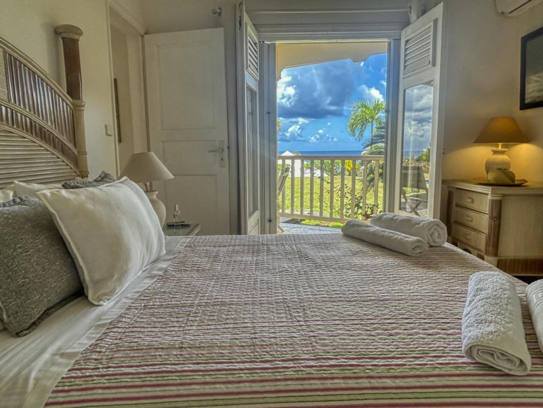A louer villa vue mer Saint François Guadeloupe - Chambre 1