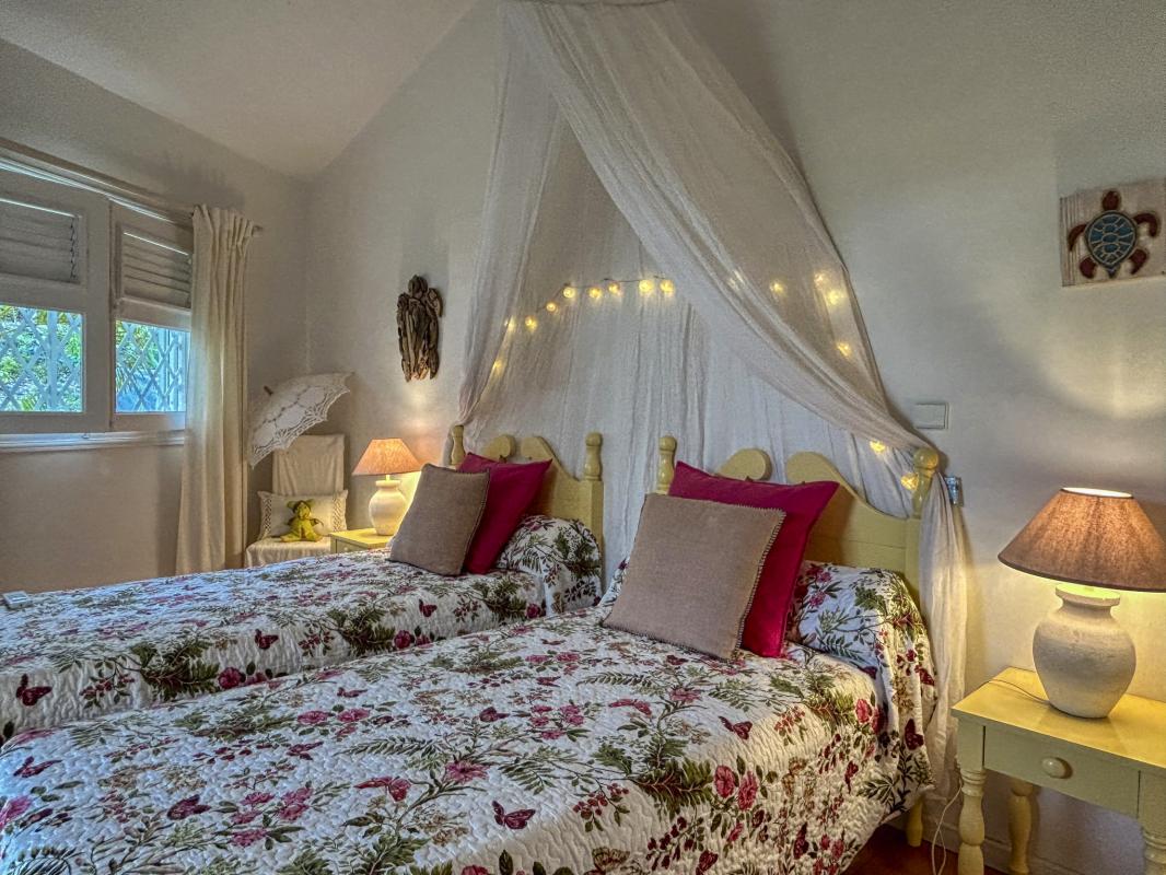 A louer villa vue mer Saint François Guadeloupe - Chambre 2