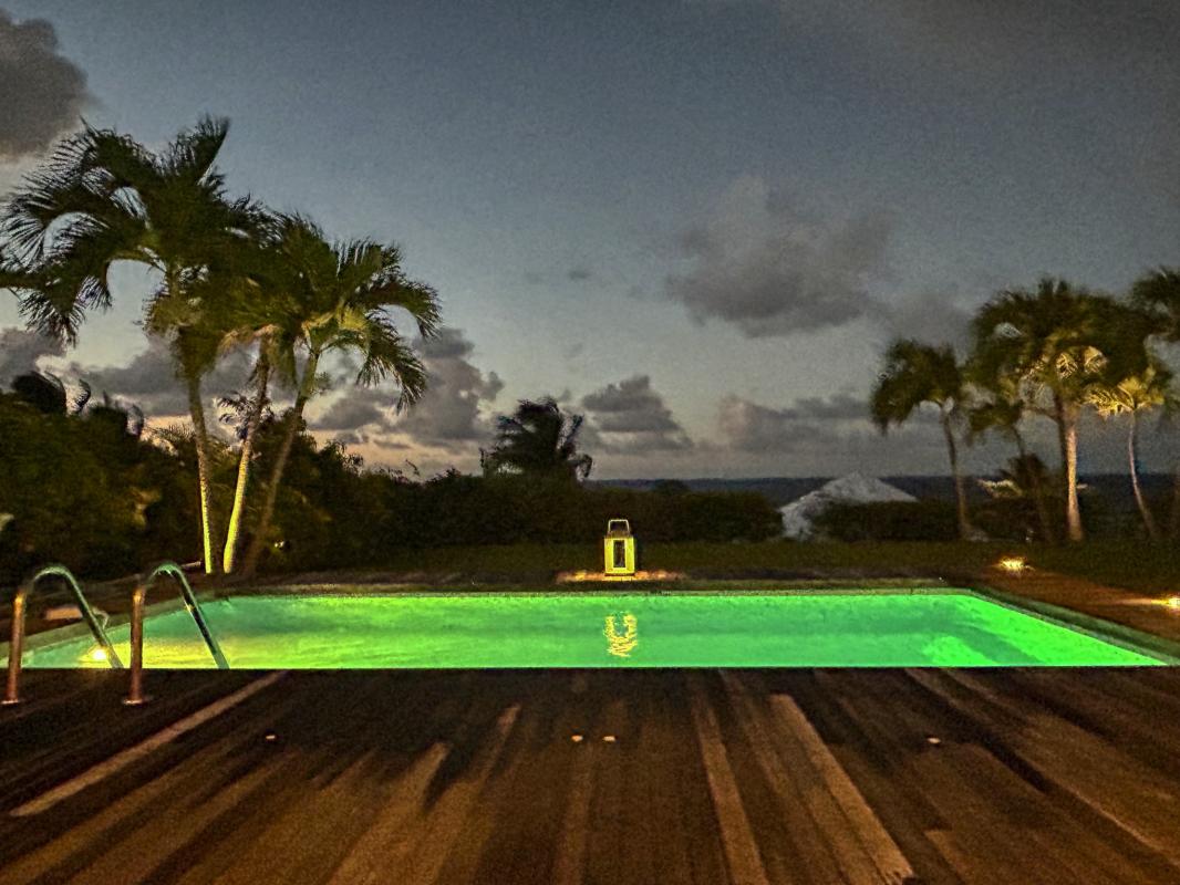 A louer villa vue mer Saint François Guadeloupe - de nuit