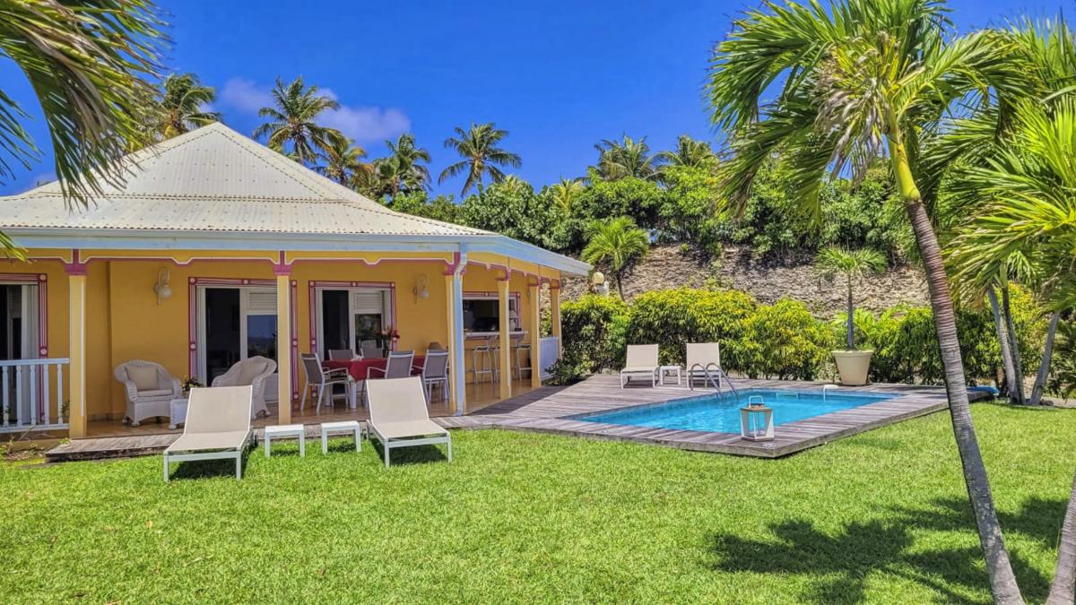 A louer villa vue mer Saint François Guadeloupe - Piscine