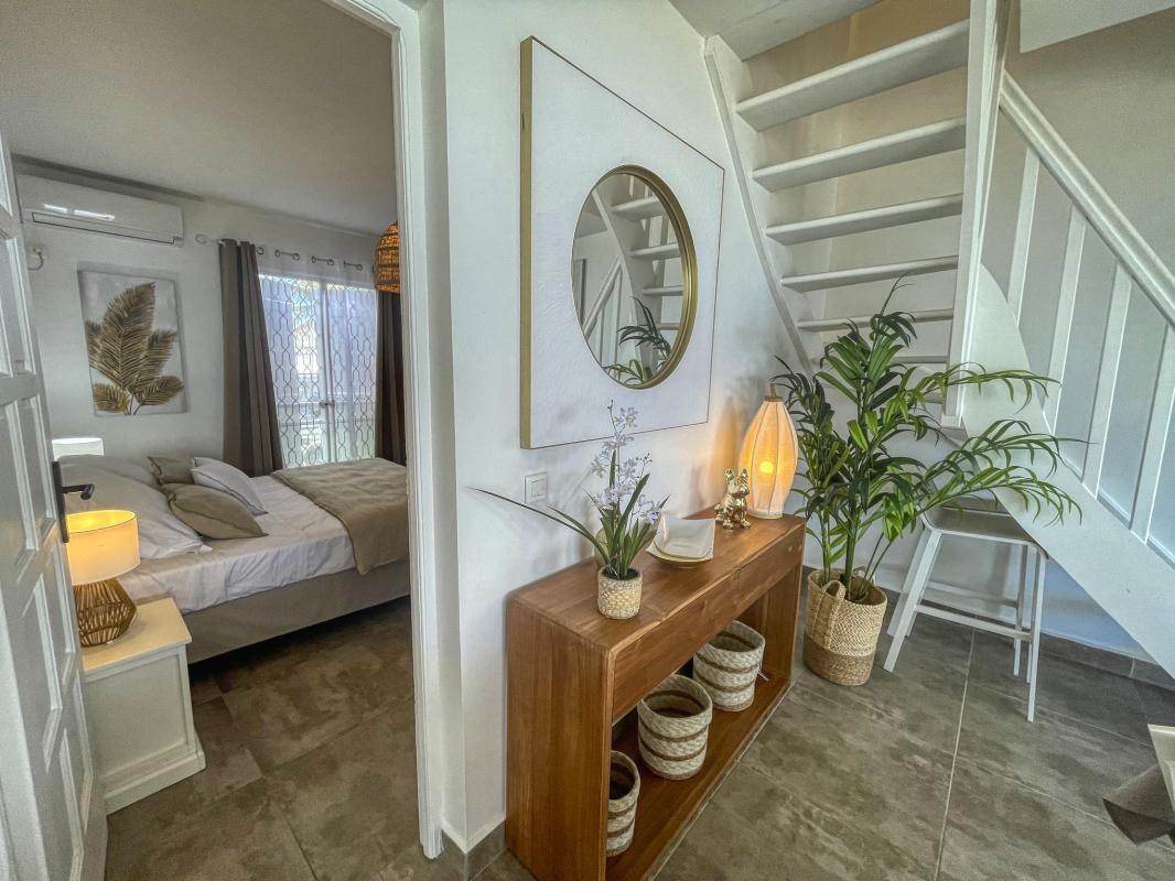 Location Duplex 4 personnes vue mer Saint François Guadeloupe_Chambre 1