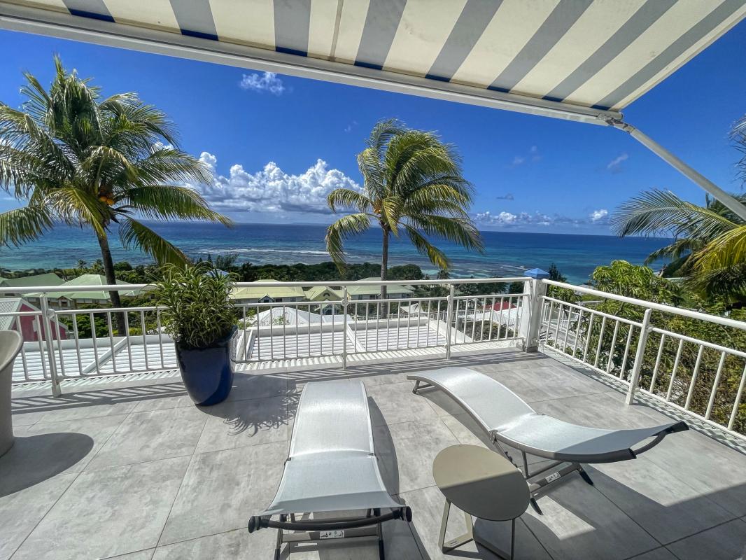 Location Duplex 4 personnes vue mer Saint François Guadeloupe_Vue mer
