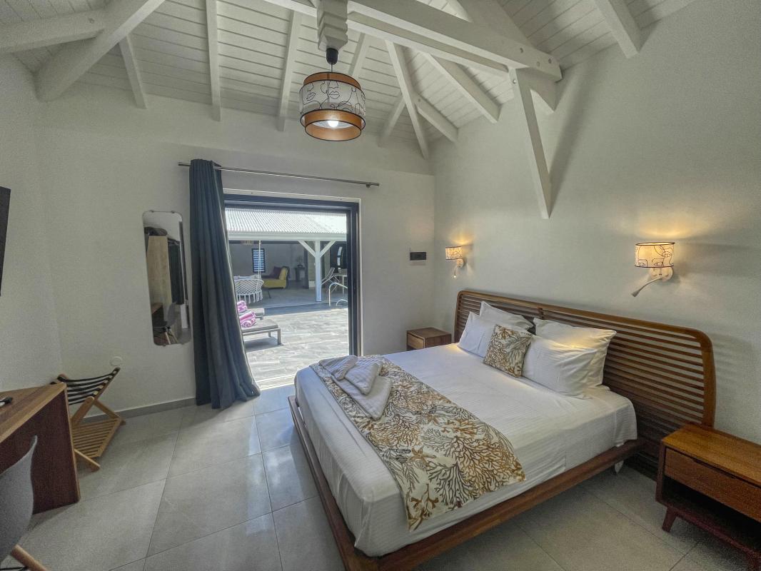 Location villa piscine Saint François Guadeloupe_chambre 1