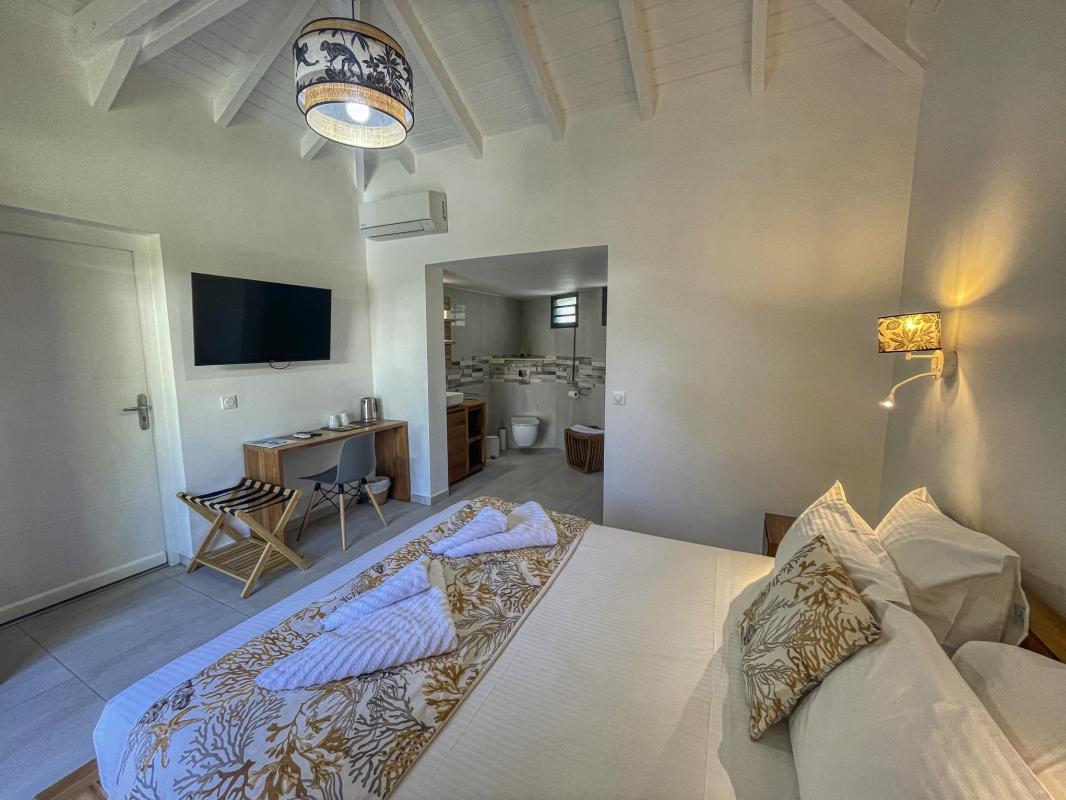 Location villa piscine Saint François Guadeloupe_chambre 2