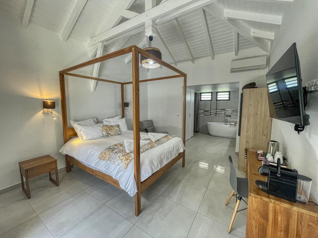 Location villa piscine Saint François Guadeloupe_chambre 3
