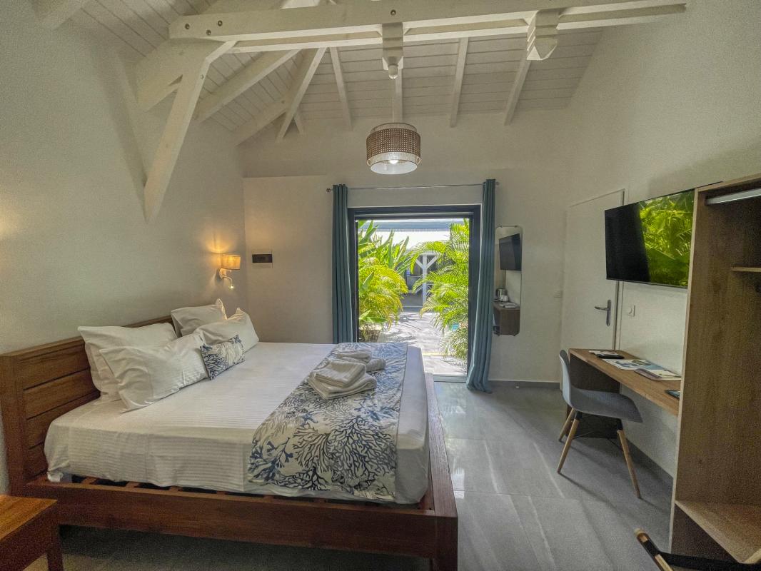 Location villa piscine Saint François Guadeloupe_chambre 2