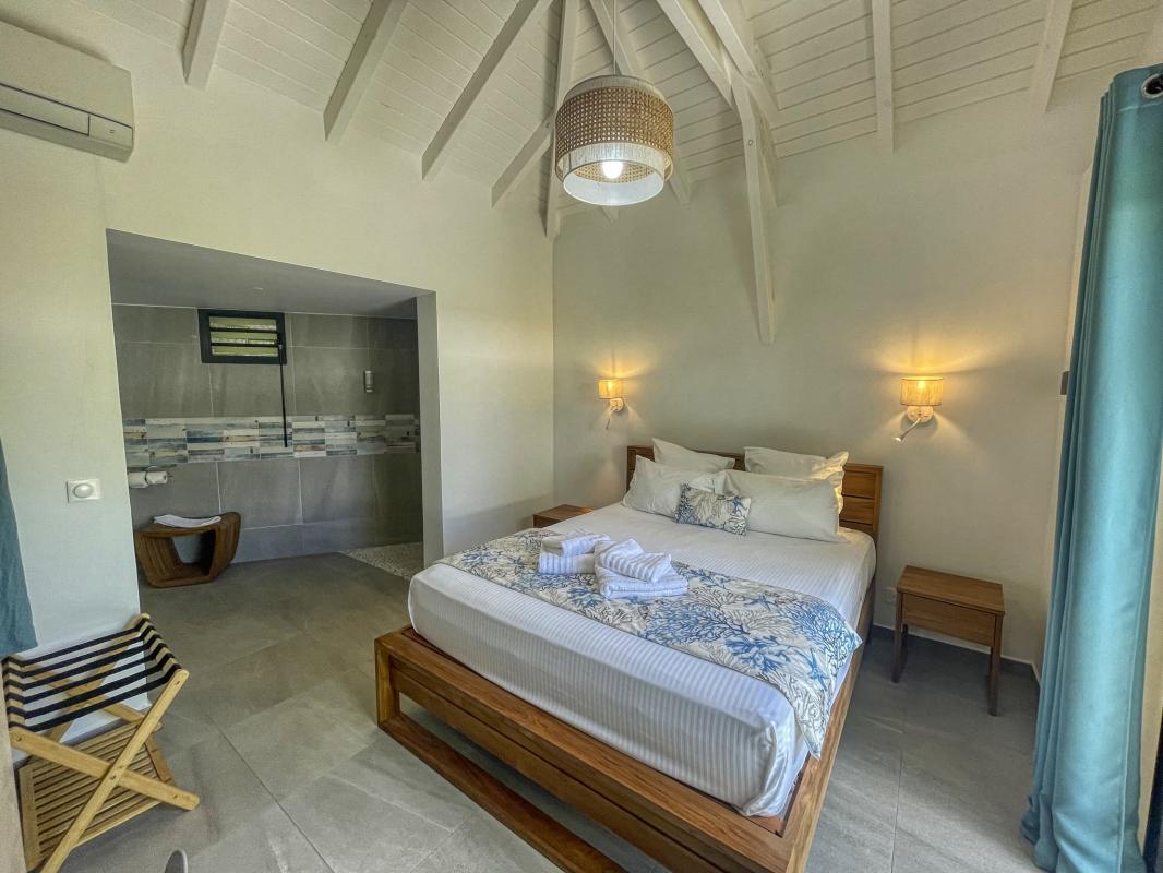 Location villa piscine Saint François Guadeloupe_chambre 2