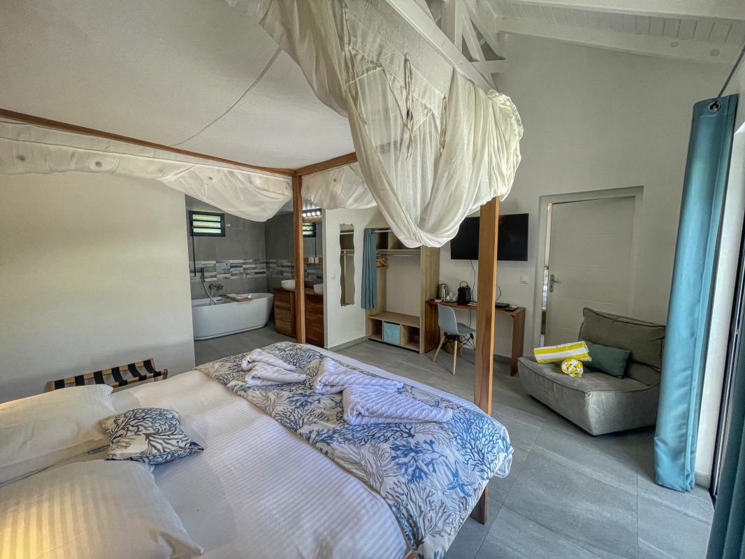 Location villa piscine Saint François Guadeloupe_chambre 3