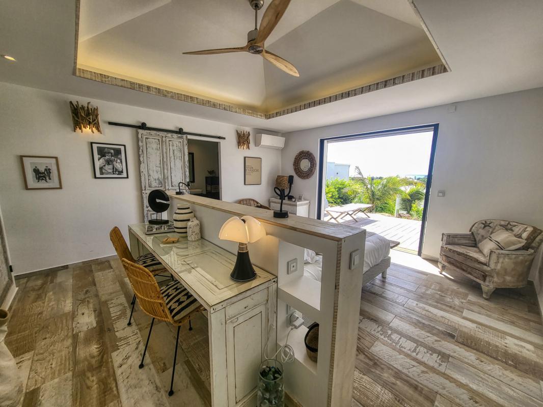 Location villa piscine vue mer Saint François Guadeloupe_chambre 3