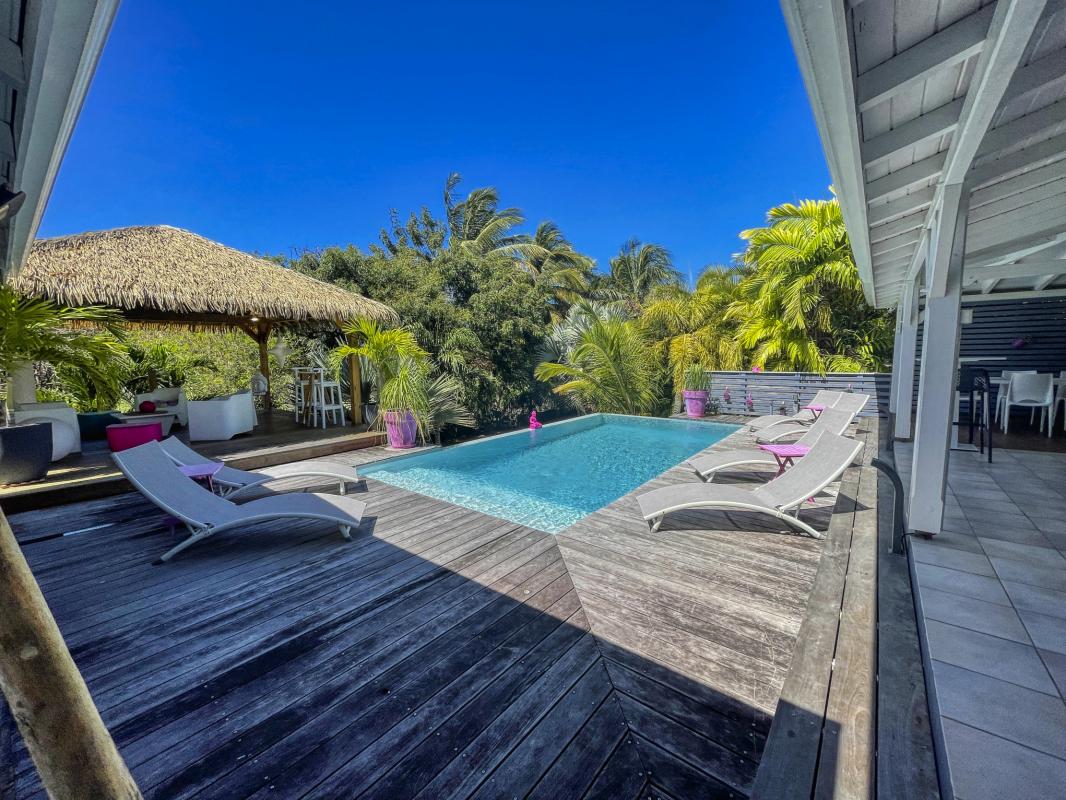 Location villa Guadeloupe Saint François - villa 4 chambres 8 personnes piscine 