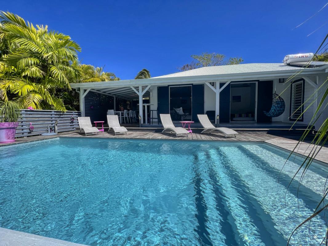 Location villa Guadeloupe Saint François - villa 4 chambres 8 personnes piscine 