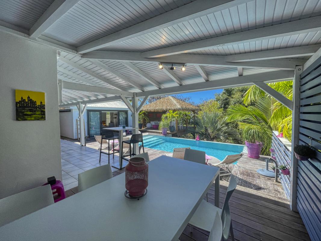 Location villa Guadeloupe Saint François - villa 4 chambres 8 personnes piscine 