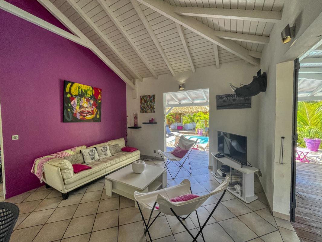Location villa Guadeloupe Saint François - villa 4 chambres 8 personnes piscine 