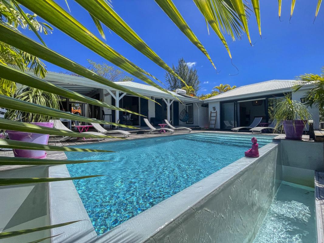 Location villa Guadeloupe Saint François - villa 4 chambres 8 personnes piscine
