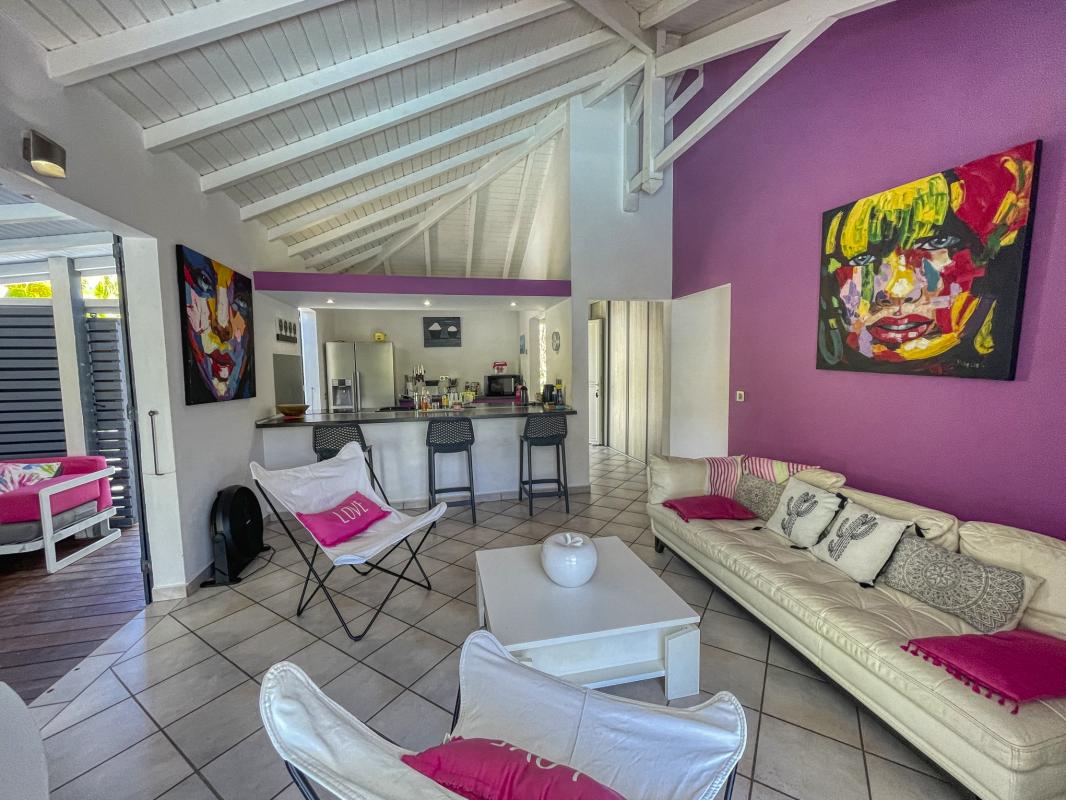 Location villa Guadeloupe Saint François - villa 4 chambres 8 personnes piscine 