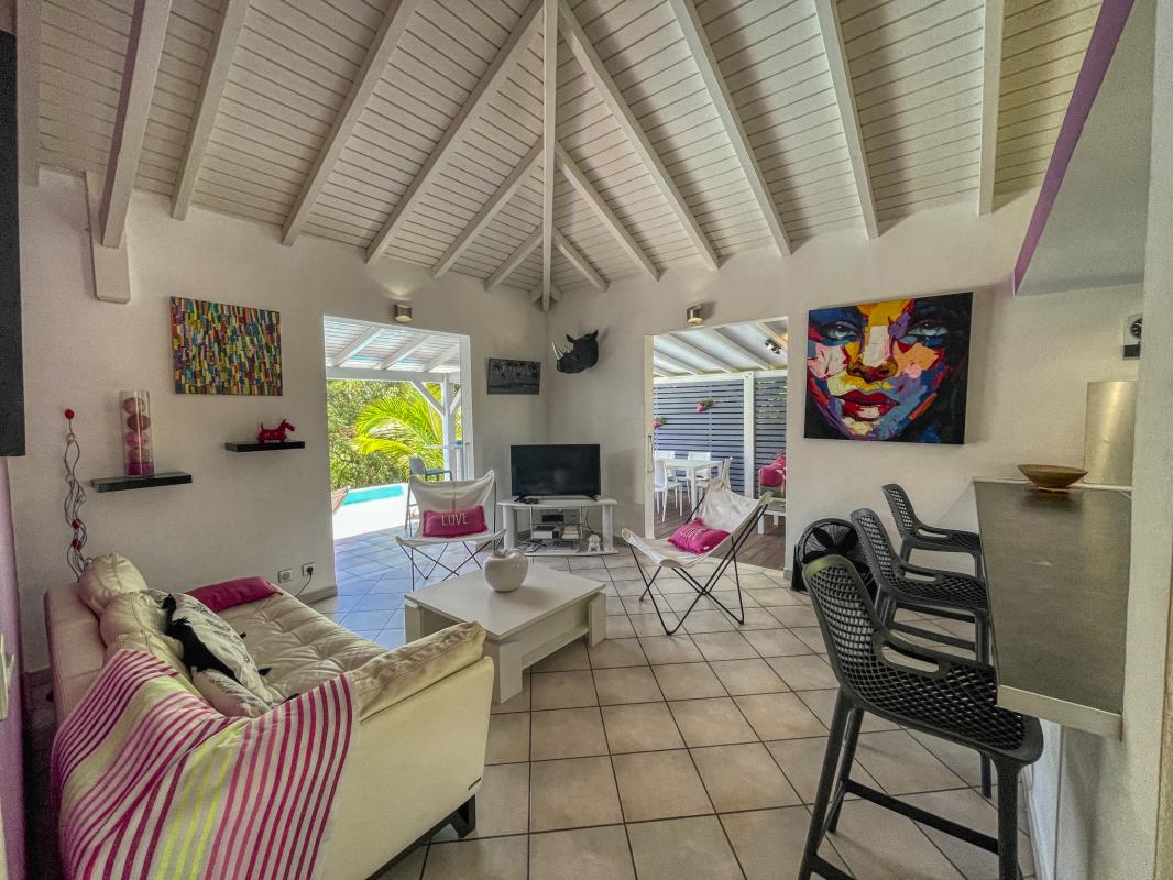 Location villa Guadeloupe Saint François - villa 4 chambres 8 personnes piscine 