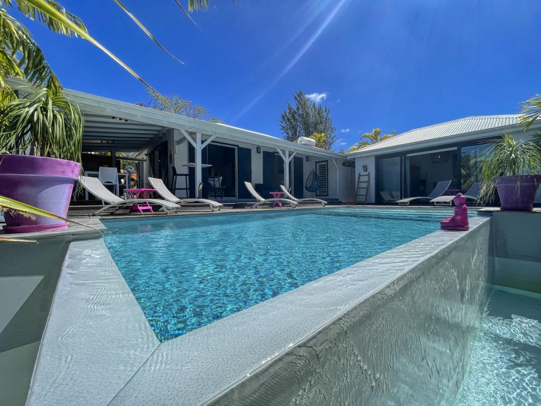 Location villa Guadeloupe Saint François - villa 4 chambres 8 personnes piscine 