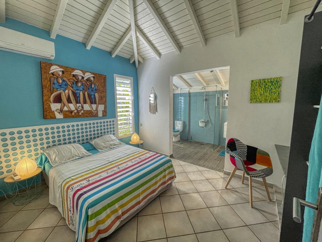 Location villa Guadeloupe Saint François - villa 4 chambres 8 personnes piscine 