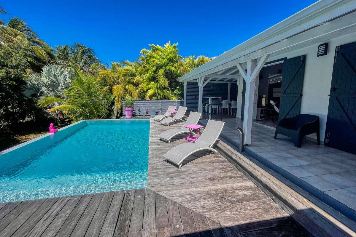 Location villa Guadeloupe Saint François - villa 4 chambres 8 personnes piscine