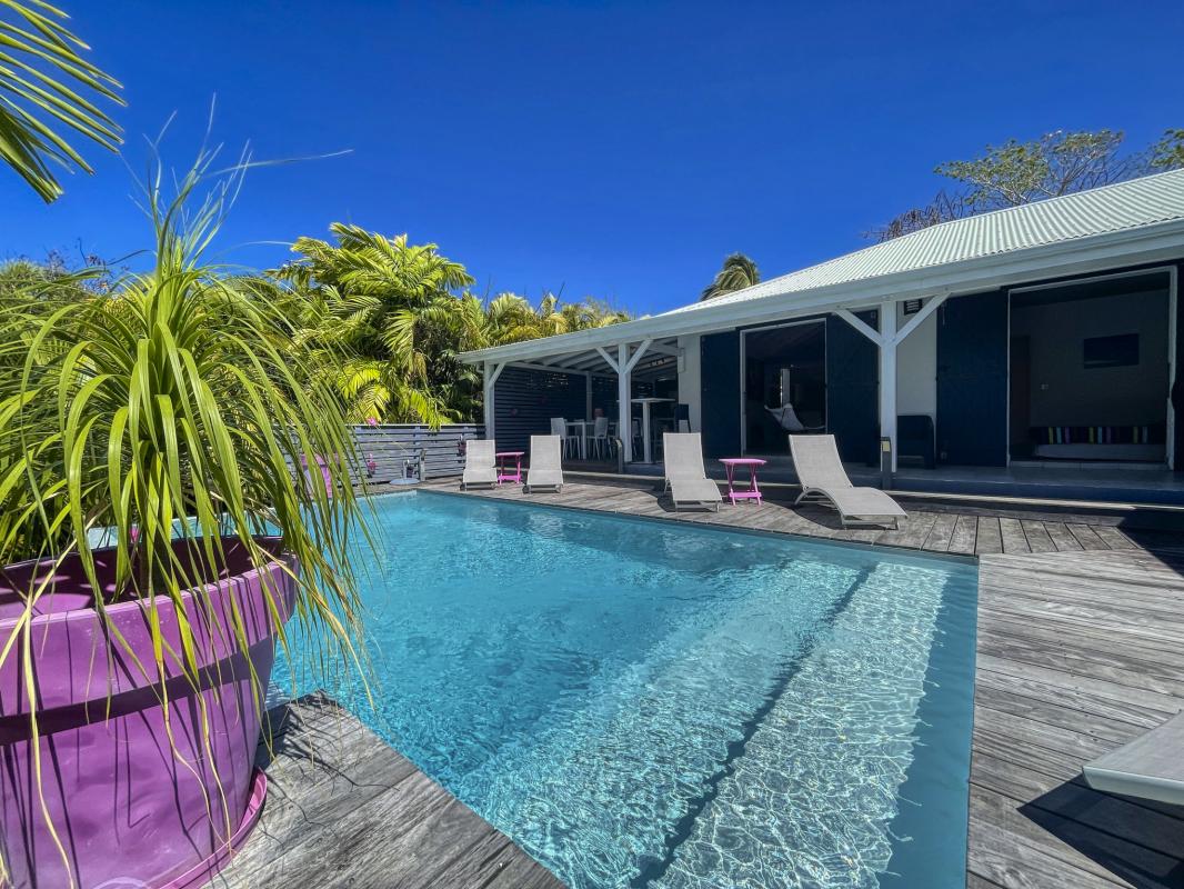 Location villa Guadeloupe Saint François - villa 4 chambres 8 personnes piscine 