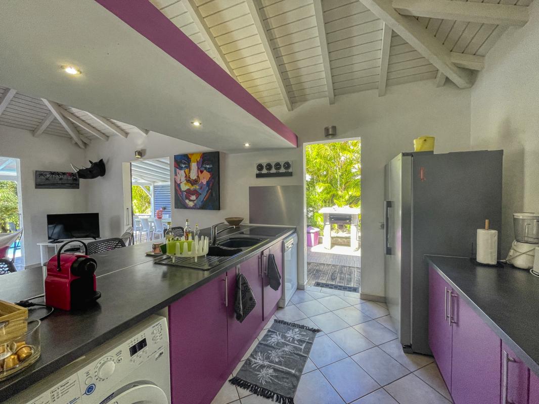 Location villa Guadeloupe Saint François - villa 4 chambres 8 personnes piscine 
