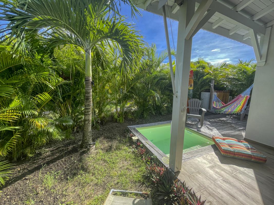 Location villa piscine Saint François Guadeloupe_piscine