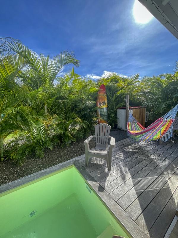 Location villa piscine Saint François Guadeloupe_piscine