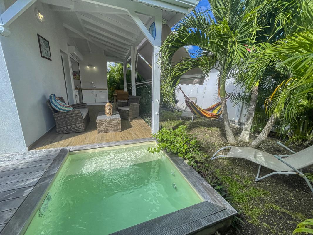 Location villa piscine Saint François Guadeloupe_piscine