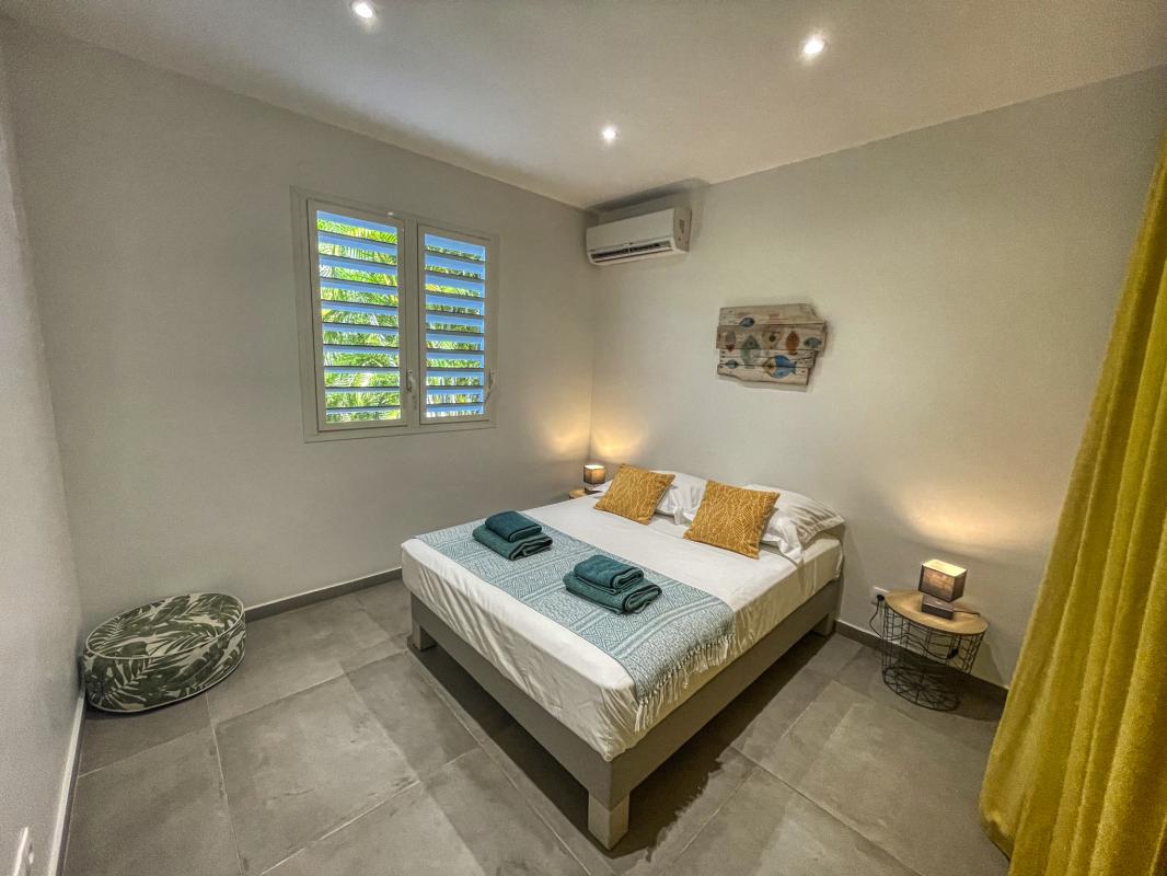 Location villa piscine Saint François Guadeloupe_Chambre 2