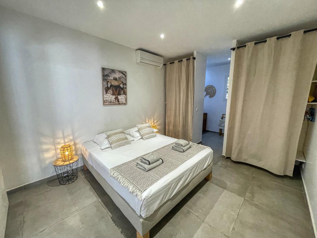 Location villa piscine Saint François Guadeloupe_Suite parentale
