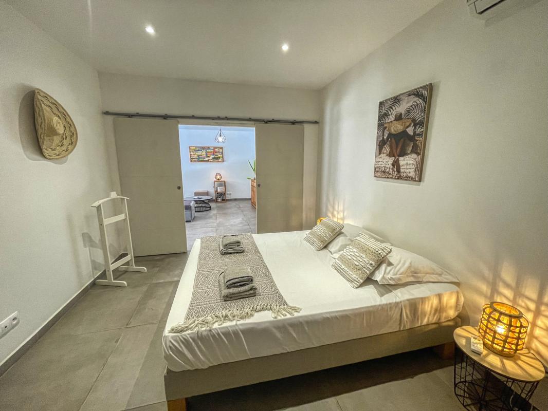 Location villa piscine Saint François Guadeloupe_Suite parentale