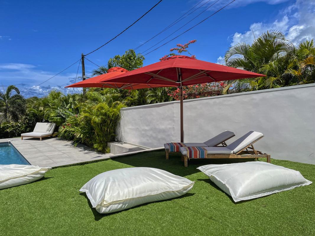 5. Location villa piscine roof top vue mer Saint François Guadeloupe-Piscine