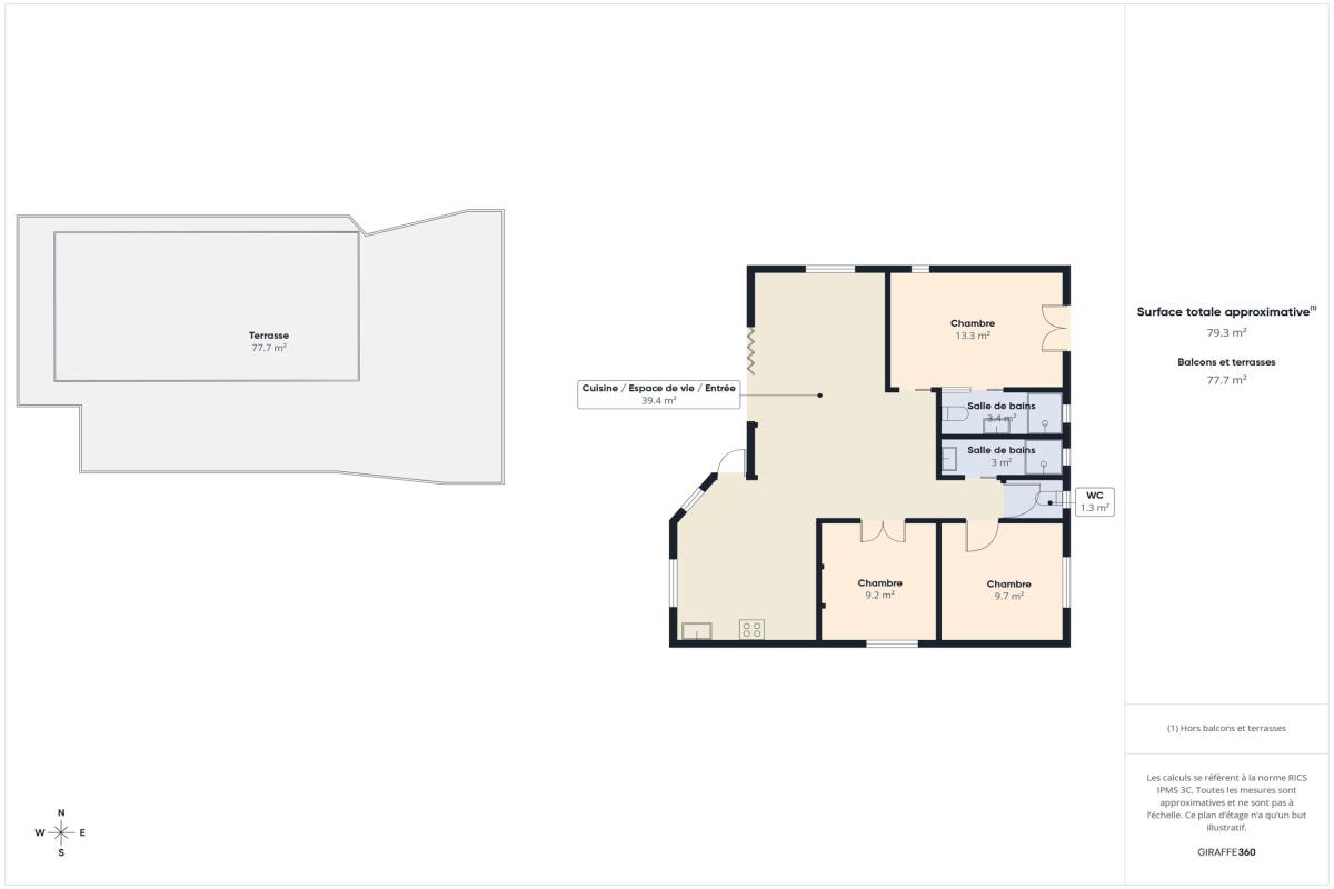 41.Location Villa piscine saint françois Guadeloupe_Plan