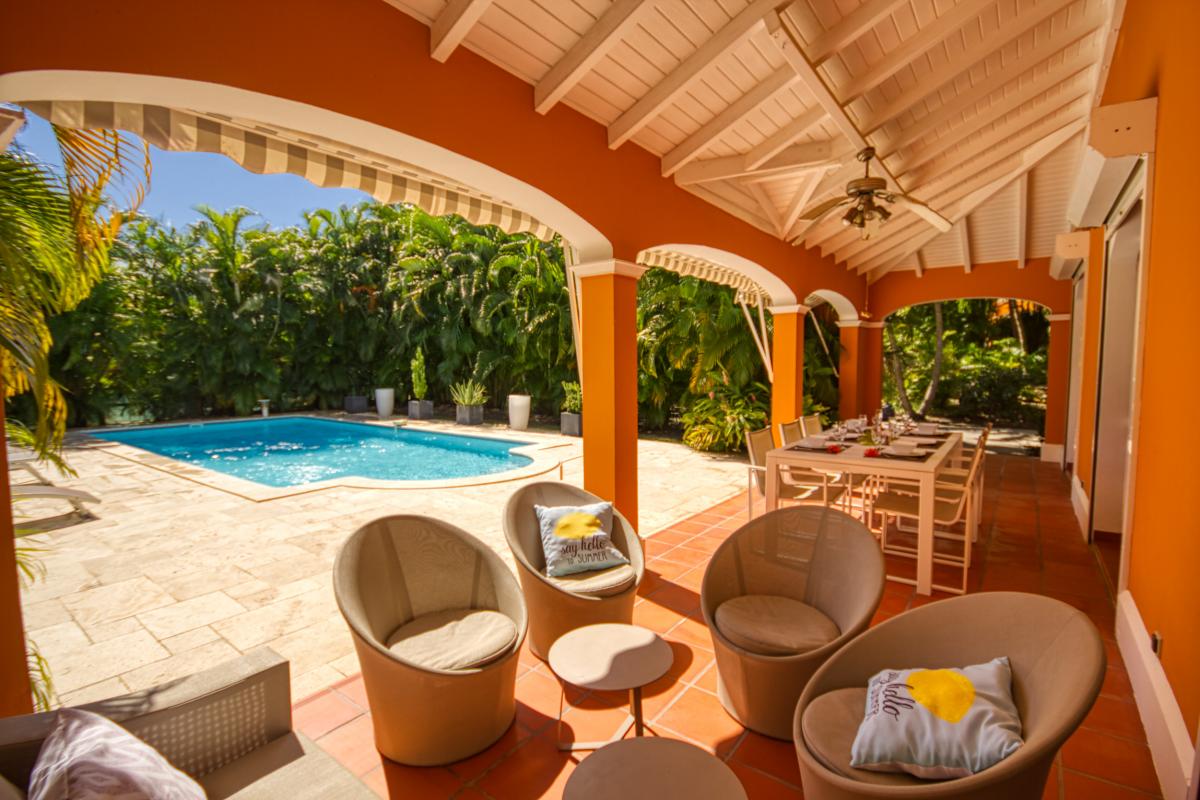 Location villa St François Guadeloupe - villa 3 chambres 6 personnes avec piscine