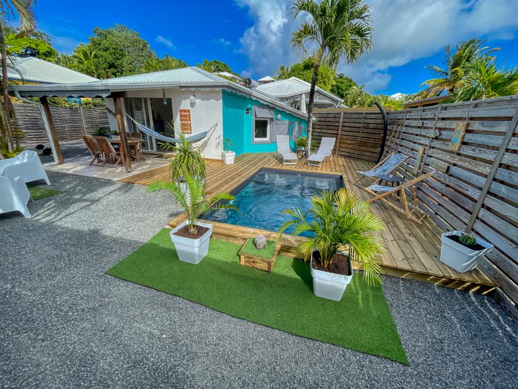 Location villa 2 chabres 4 personnes avec piscine - Saint François Guadeloupe