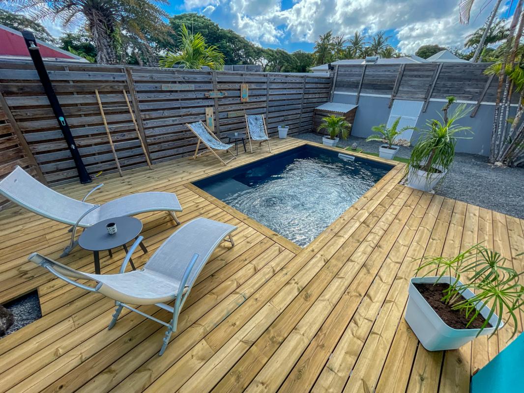Location villa 2 chabres 4 personnes avec piscine - Saint François Guadeloupe