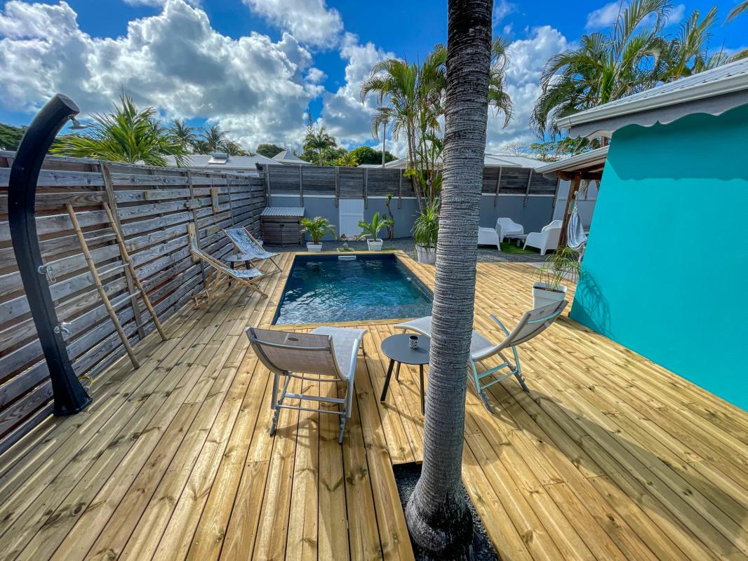 Location villa 2 chabres 4 personnes avec piscine - Saint François Guadeloupe