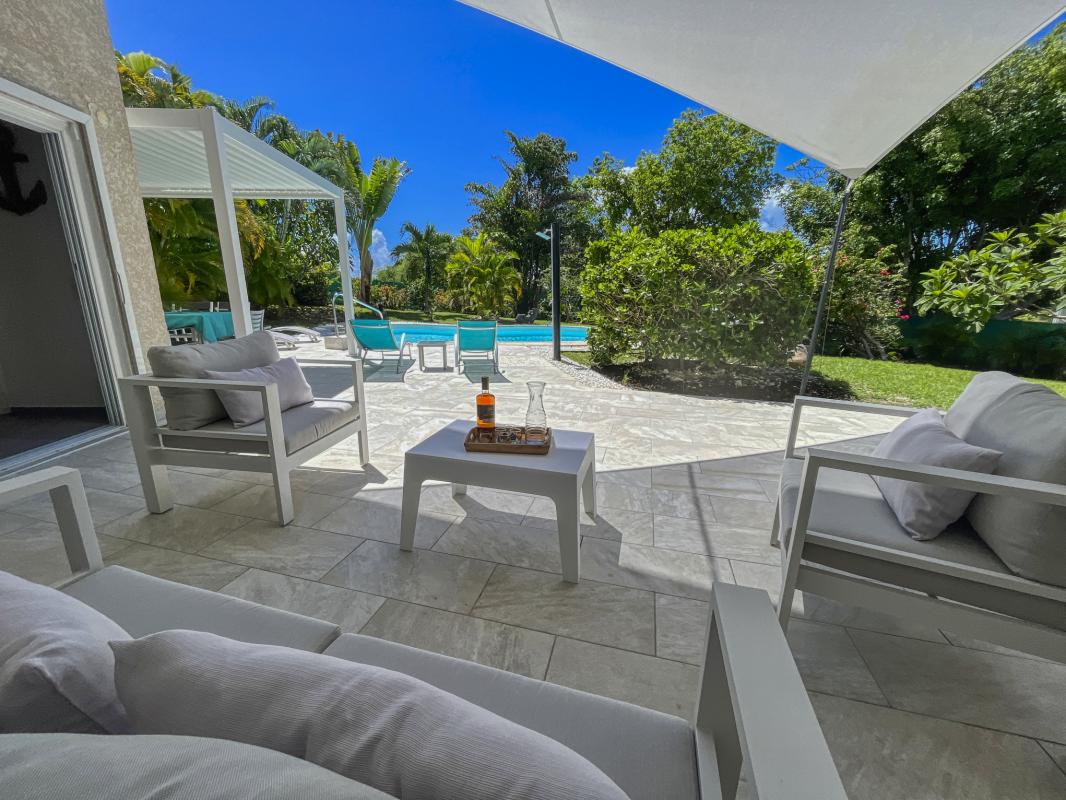 Villa Saint François Guadeloupe__coin apéro