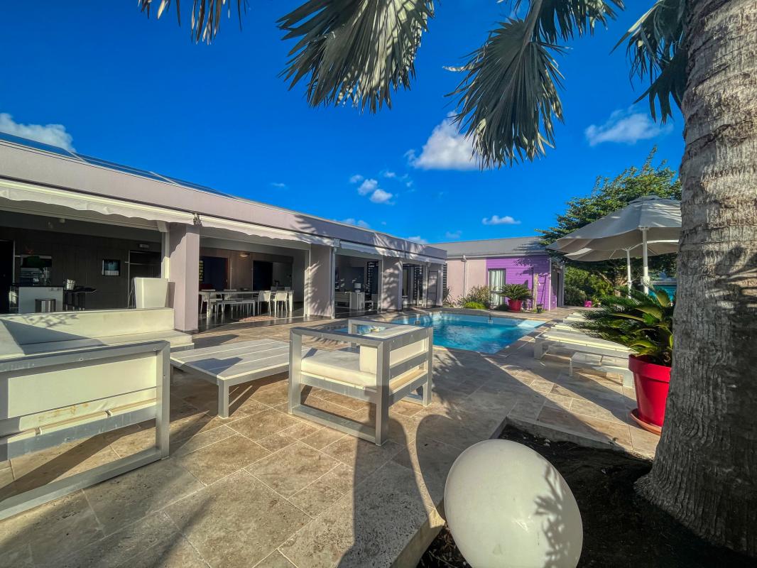 Location villa 4 chambres 8 personnes avec piscine à Saint François en Guadeloupe