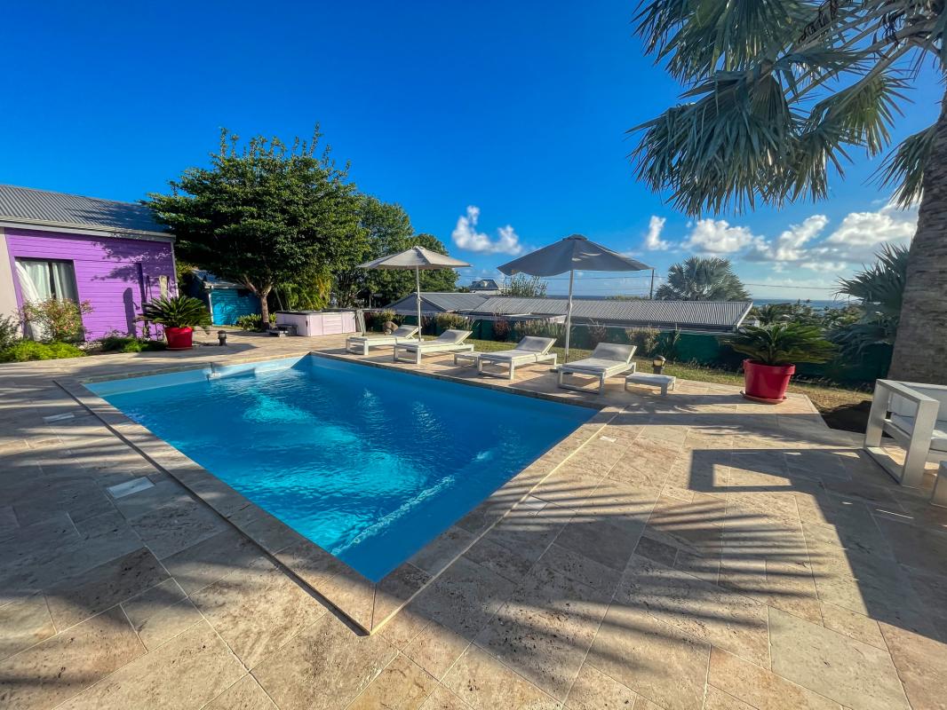 Location villa 4 chambres 8 personnes avec piscine à Saint François en Guadeloupe