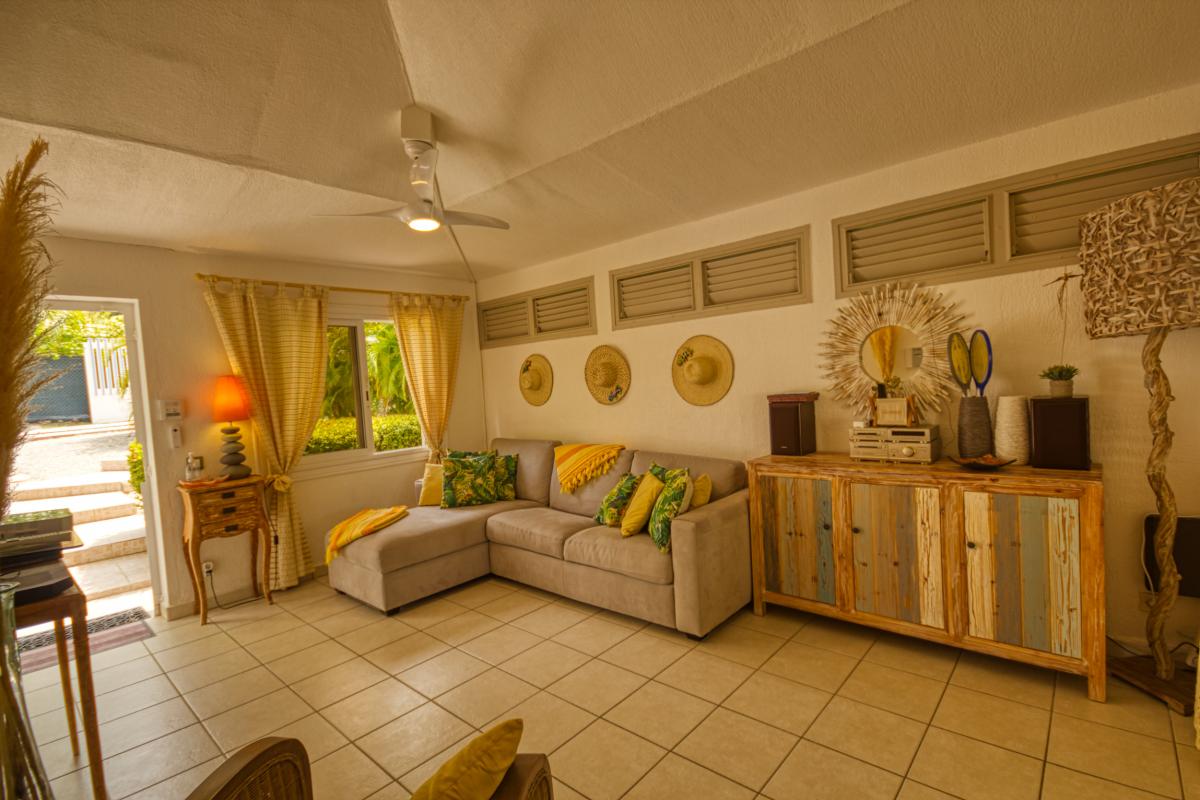 Rental villa Guadeloupe - bathroom of bedroom 2