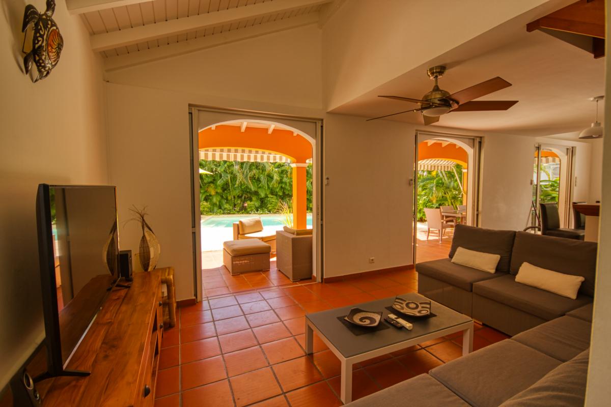 Location villa St François Guadeloupe - villa 3 chambres 6 personnes avec piscine