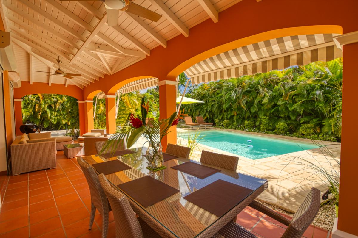 Villa Guadeloupe - the saloon