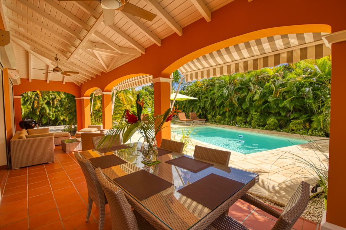 Location villa St François Guadeloupe - villa 3 chambres 6 personnes avec piscine 