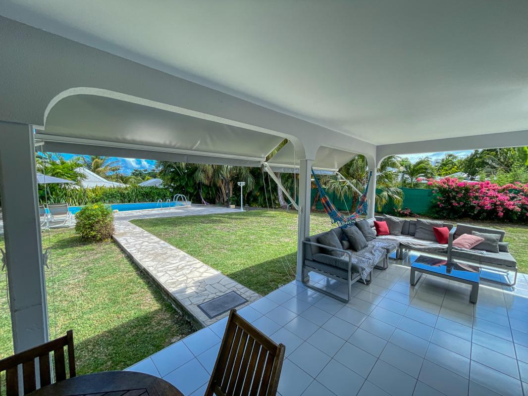 Location villa 3 chambres 6 personnes avec piscine saint françois Guadeloupe