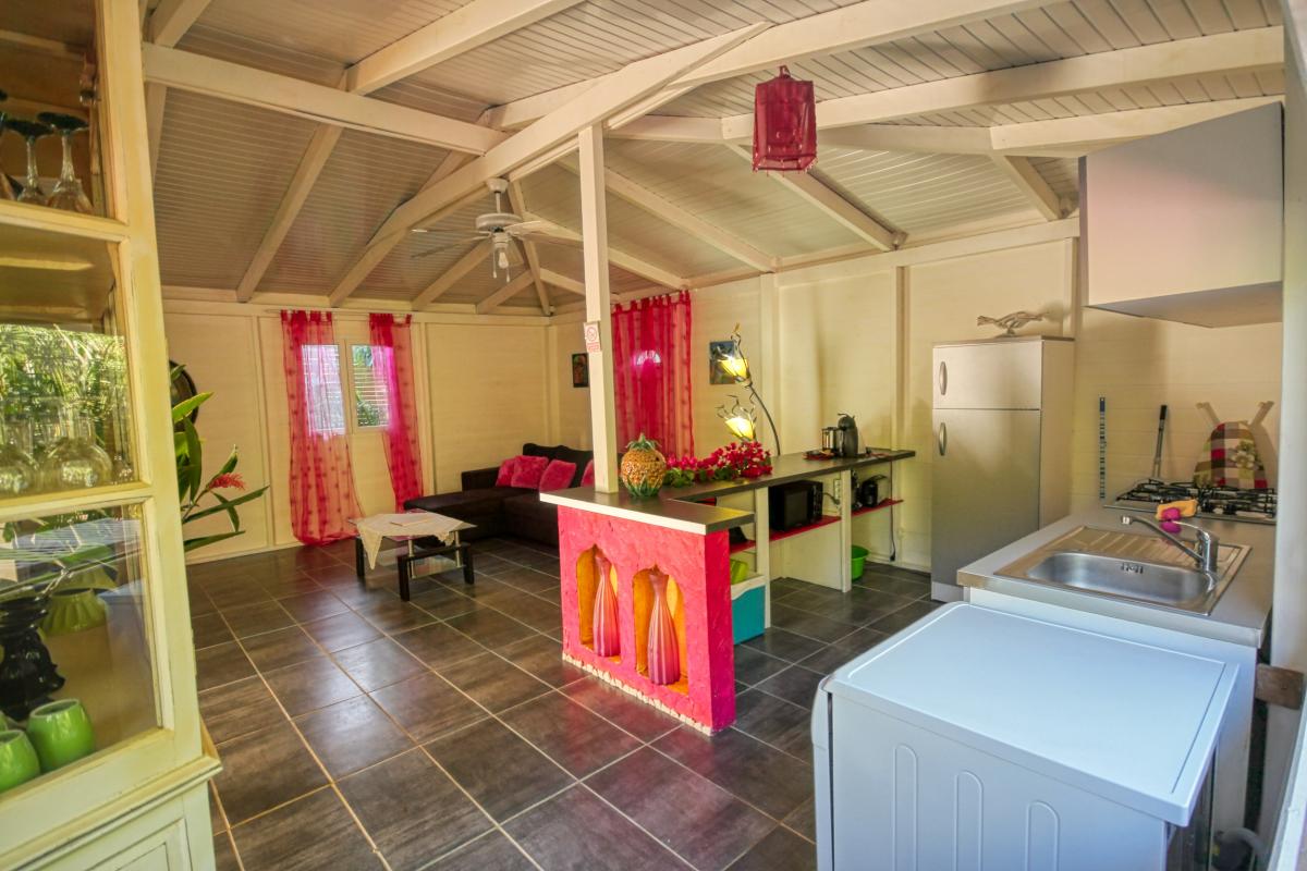 A louer bungalow avec jacuzzi en Guadeloupe - Cuisine